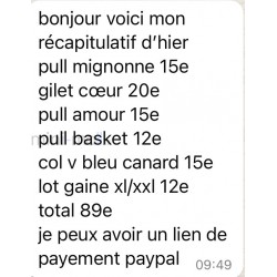 Commande louisa