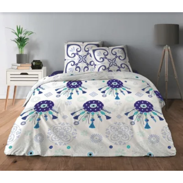 Housse de couette OEIL parure 3 pièces 220x240