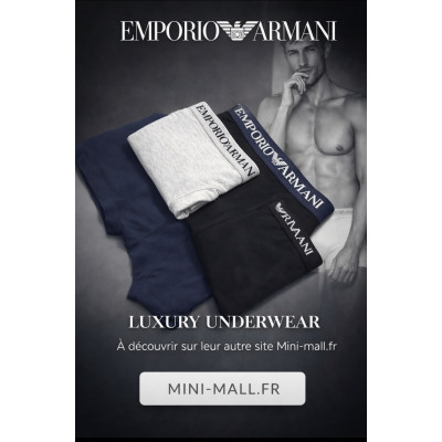 Lot de 3Boxers Emporio Armani